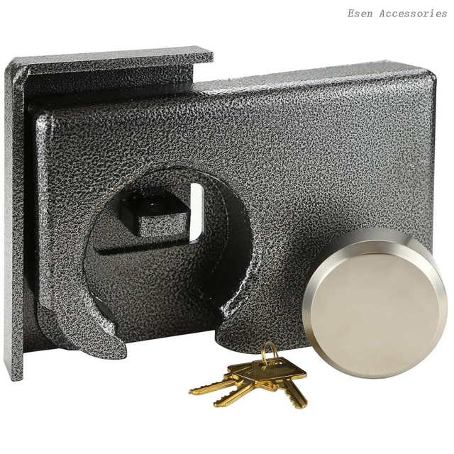 Contenedor de almacenamiento de envío de acero resistente, cerradura de Hockey sobre hielo tipo perno, cerraduras de contenedor