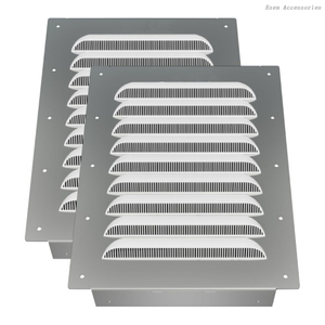 Ventilación personalizada para contenedores de envío Ventilaciones a dos aguas con rejillas de aire grandes para evitar el sobrecalentamiento por condensación