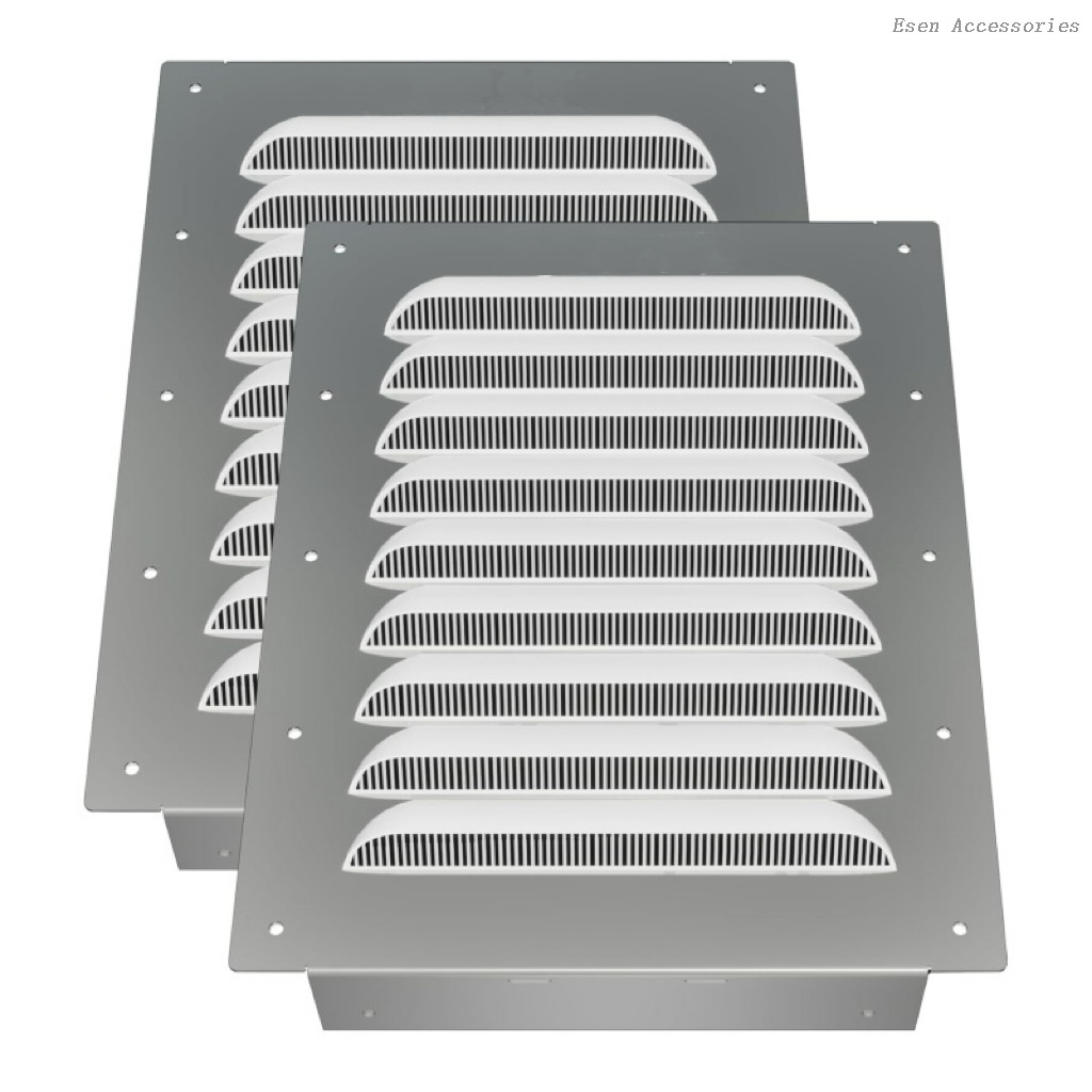 Ventilación personalizada para contenedores de envío Ventilaciones a dos aguas con rejillas de aire grandes para evitar el sobrecalentamiento por condensación