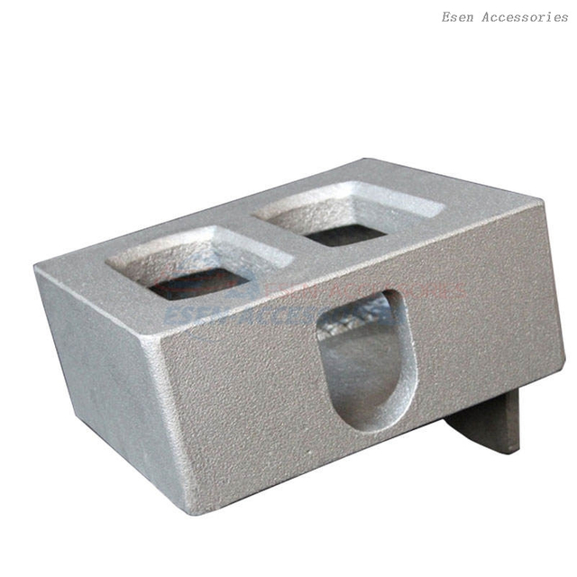 Contenedor de envío de 53 pies de acero fundido SCW480 con certificación ABS e ISO, accesorios de esquina de cuerpo ancho, fundición para América del Norte