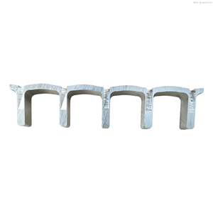 Piezas de repuesto para contenedores refrigerados Protector de entrada de piso en T de aluminio Marco de conexión de aluminio para contenedores refrigerados