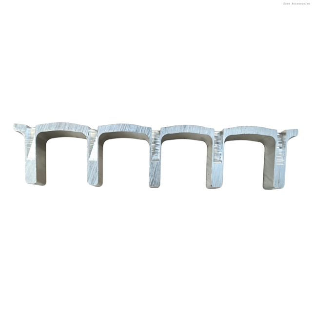 Piezas de repuesto para contenedores refrigerados Protector de entrada de piso en T de aluminio Marco de conexión de aluminio para contenedores refrigerados