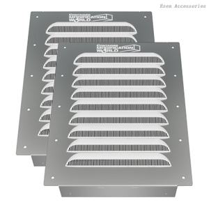 Ventilación personalizada para contenedores de envío Ventilaciones a dos aguas con rejillas de aire grandes para evitar el sobrecalentamiento por condensación