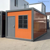 Casa pequeña modular móvil respetuosa del medio ambiente del envase desmontable portátil prefabricado del paquete plano