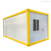 casa viva modular portátil del envase del paquete plano minúsculo prefabricado móvil del hogar de los 20ft los 40ft