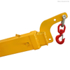 Grúa de brazo para montacargas, montacargas telescópico, extensión de brazo de elevación, inclinación, brazo fijo, accesorio para montacargas