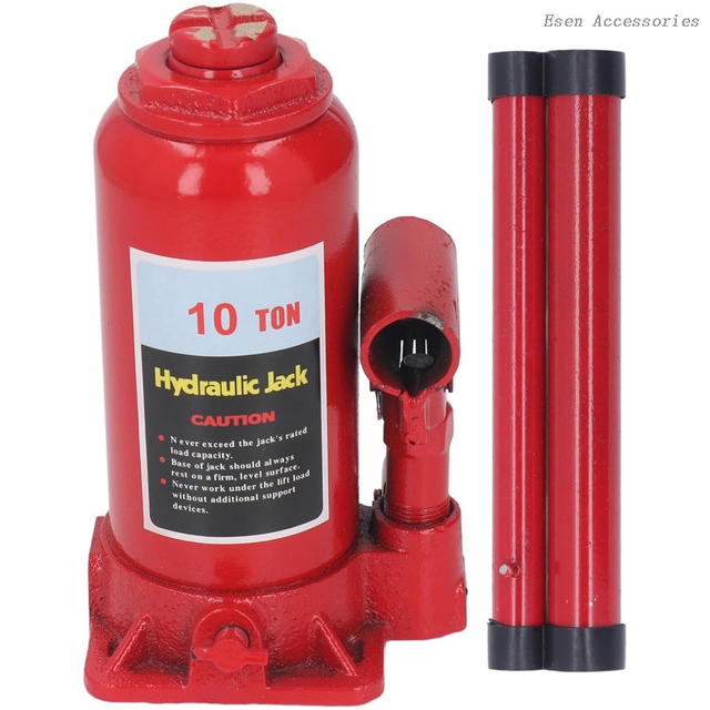 Contenedor de acero de servicio pesado Sistema de elevación rápida de la botella hidráulica Carga de 10tones