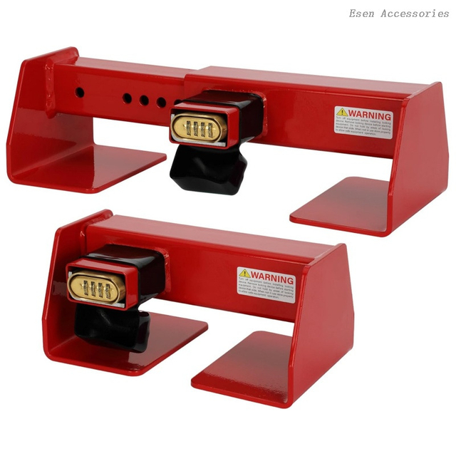 Contenedor de envío de acero resistente ajustable y semirremolques, cerradura de puerta de carga, accesorios de piezas de contenedor