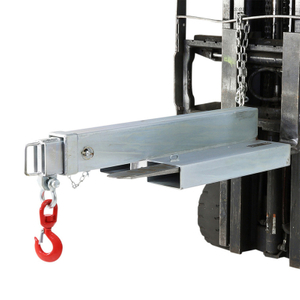 Accesorio de grúa de elevación para carretilla elevadora, brazo telescópico corto/largo de 4,5 toneladas, brazo fijo de elevación para carretilla elevadora