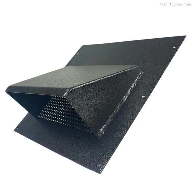 Contenedor de envío de alta calidad ventanas de ventilación de aire de metal grandes con pantalla de insecto