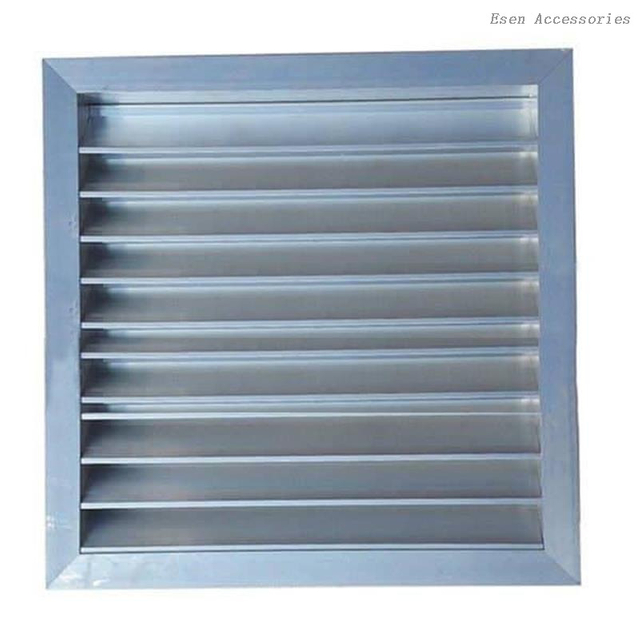 Rejillas de ventilación fijas para contenedores, sistema de ventilación personalizado de aluminio rectangular duradero