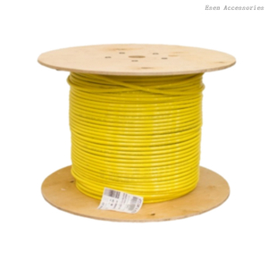Cable de transmisión marino amarillo del conductor de cobre de la base del envase 4 del chaquetón de la alta flexibilidad 