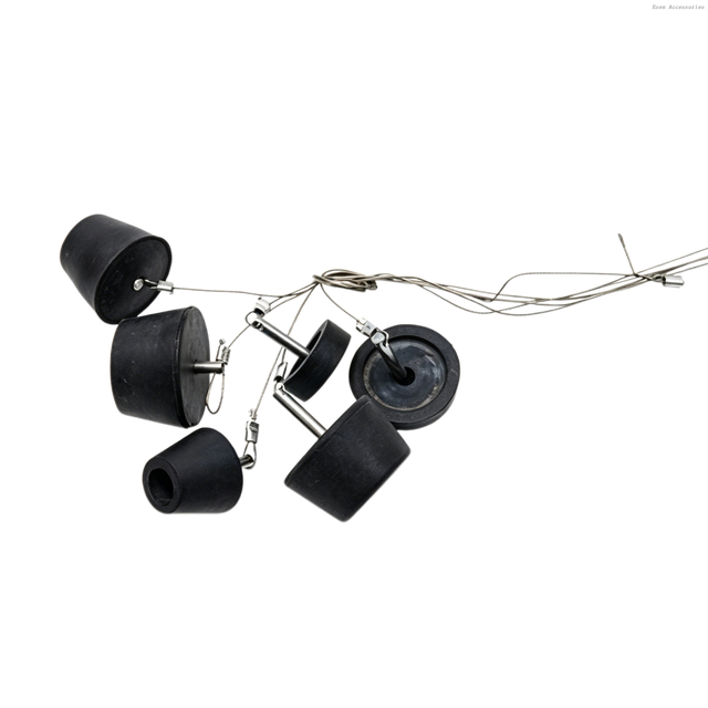 Tapón de drenaje para contenedor refrigerado con cordón de alambre de acero, tapón de drenaje de goma para contenedor refrigerado 