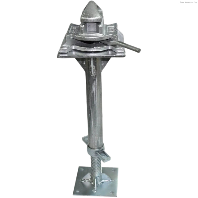 Soporte de contenedor de envío ISO soporte de nivel de nivelación ajustable Twistlock de hasta 580 mm de 10tones de carga