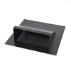 Contenedor de envío de alta calidad ventanas de ventilación de aire de metal grandes con pantalla de insecto