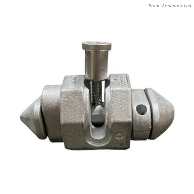 Cerradura semiautomática horizontal de la torsión del envase de Twistlocks del conector del contenedor del ISO