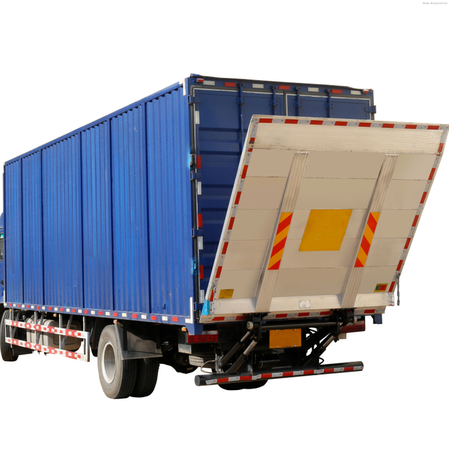 Elevador hidráulico voladizo de la puerta trasera de la rampa de carga del camión de la plataforma de la puerta trasera de elevación de la furgoneta del camión