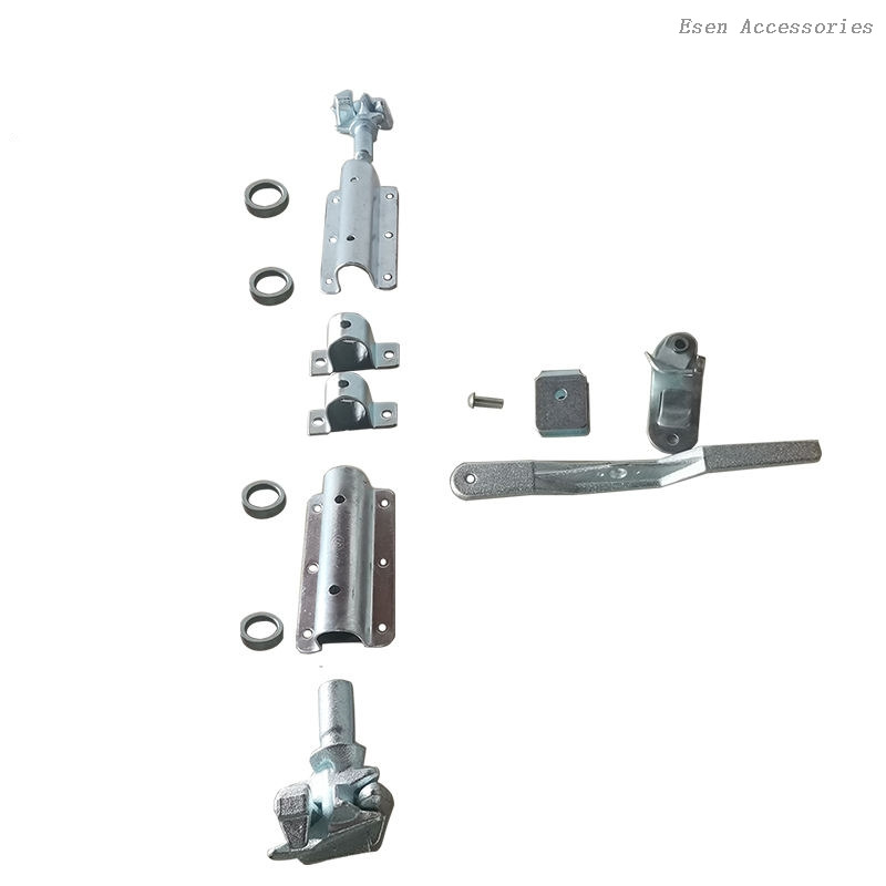 Piezas de contenedor ISO, conjunto de bloqueo de manija de puerta de dispositivo de bloqueo de puerta de contenedor de envío de acero galvanizado