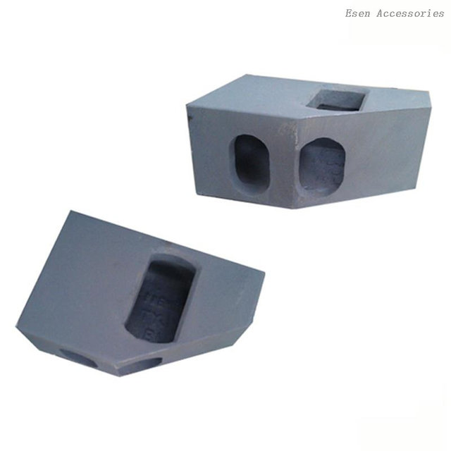 El contenedor marino europeo de los 45 pies parte la colocación especial de acero de la esquina del bastidor del contenedor