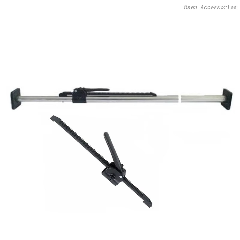 Barra de control de carga ajustable para camión contenedor de acero o aluminio de alta resistencia con almohadillas de goma