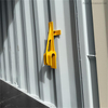 Soporte universal para puerta de seguridad de contenedor de envío de aluminio con recubrimiento en polvo de 20/40 pies con imán 
