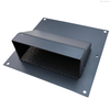 Contenedor de envío marítimo, ventilador grande, cubierta de ventilación de aire de acero metálico con capucha impermeable, mosquitera