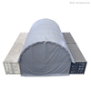 Cubierta de contenedor Industrial de PVC con marco de acero de 20 pies y 40 pies, toldo de techo, cobertizo de almacenamiento impermeable, tienda para contenedor de envío
