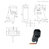 Twist Lock para Mafi Trailer RoRo Roll Trailer Container Twistlock ISO 1161 Estándar