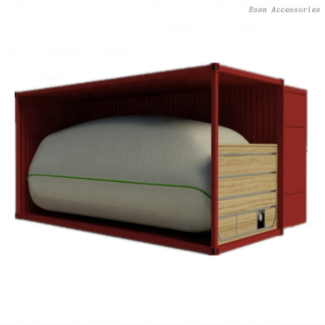 Bolsa flexible desechable Flexitank de contenedor de 20 pies de calidad alimentaria 24000L con mamparo y válvula para transporte de líquidos a granel