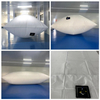 Bolsa flexible desechable Flexitank de contenedor de 20 pies de calidad alimentaria 24000L con mamparo y válvula para transporte de líquidos a granel
