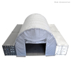 Cubierta de contenedor Industrial de PVC con marco de acero de 20 pies y 40 pies, toldo de techo, cobertizo de almacenamiento impermeable, tienda para contenedor de envío