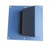 Contenedor de envío marítimo, ventilador grande, cubierta de ventilación de aire de acero metálico con capucha impermeable, mosquitera